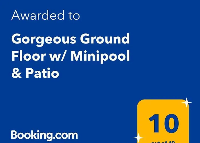 Gorgeous Ground Floor W Pool & Patio